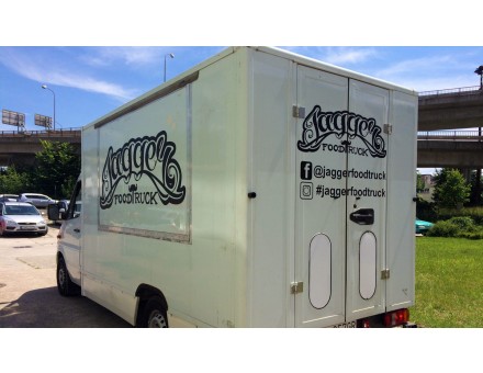 Polep dodávky Jagger Food Truck